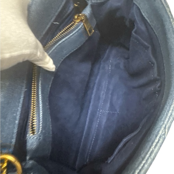 Steve Madden Blue Quilted Shoulder Bag - Picture 8 of 10